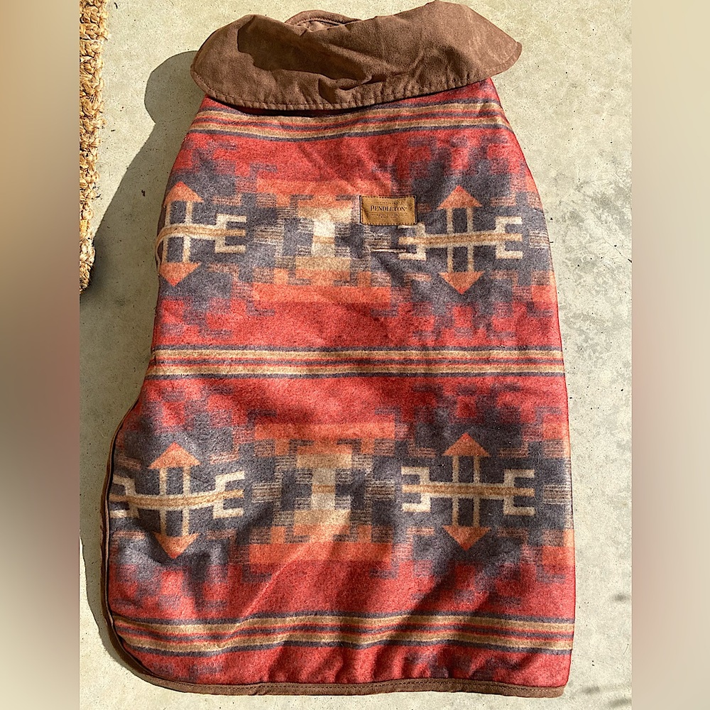Pendleton dog coat